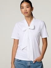 Bild von Kurzarmbluse mit Schluppe