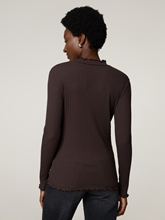 Bild von Langarmshirt mit Volantdetails