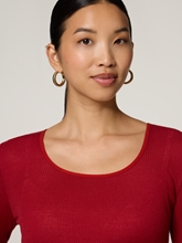 Image sur T-shirt à manches longues MMELAINE