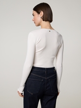 Image sur T-shirt à manches longues ELAINE