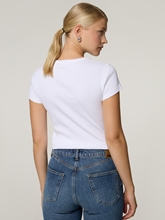 Bild von T-Shirt aus Rippstrick KOALE