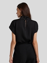 Bild von Bluse mit Stehkragen