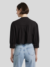 Image sur Blouse à broderie ajourée