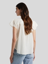 Bild von Bluse mit Spitzeneinsatz