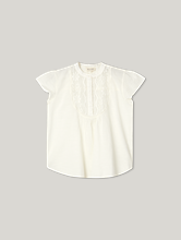 Bild von Bluse mit Spitzeneinsatz