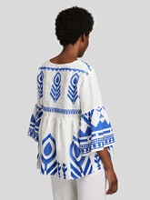 Bild von Tunikabluse mit Stickerei