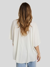 Image sur Blouse fluide manches courtes