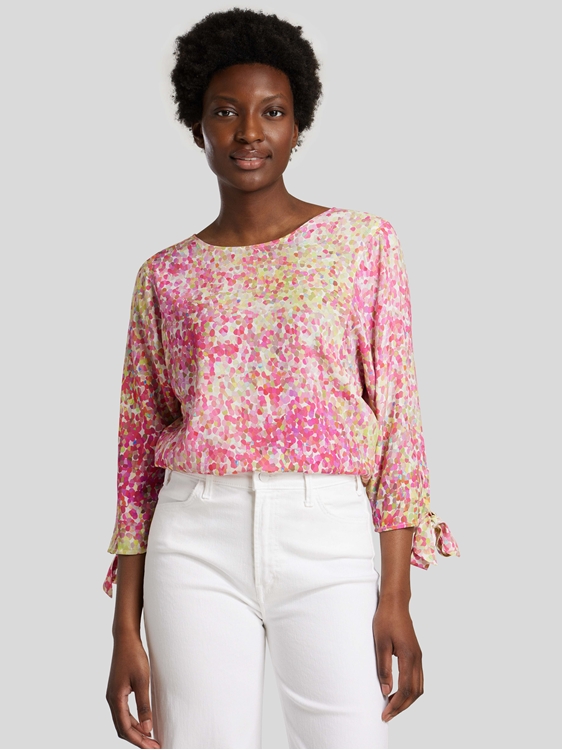 Image sur Blouse imprimée