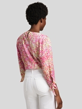 Image sur Blouse imprimée