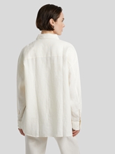 Bild von Leinenbluse im Oversize-Fit LUA