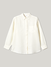 Bild von Leinenbluse im Oversize-Fit LUA