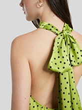 Bild von Blusentop mit Punkten