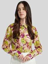 Bild von Bluse mit Allover-Print