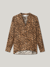 Bild von Bluse mit Leo-Print