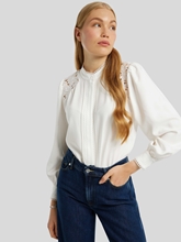 Image sur Blouse broderie ajourée