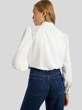 Image sur Blouse broderie ajourée