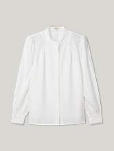 Image sur Blouse broderie ajourée