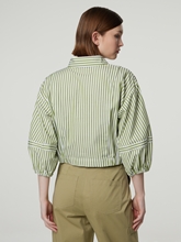 Image sur Blouse en cropped fitting