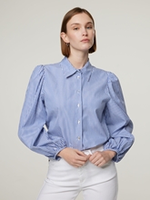 Bild von Hemdbluse mit Ballonärmel