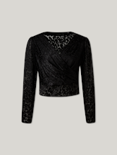 Bild von Bluse mit Leomuster