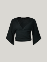 Bild von Musselin-Wickeltop aus Baumwolle