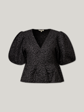 Bild von Bluse mit Ballonärmel LUPE