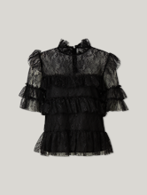 Image sur Blouse avec dentelle RACHEL