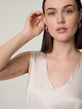 Image sur Top blouse en satin ALAMARO