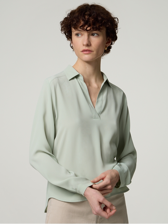 Image sur Blouse avec soie VERBENA