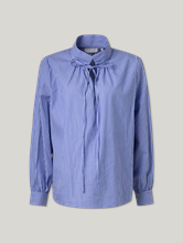 Image sur Blouse avec col montant