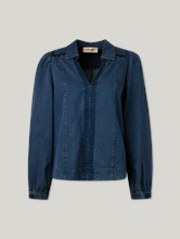 Bild von Bluse im Denim-Look TENLY