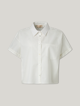 Image sur Blouse à manches courtes en coton