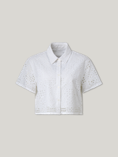 Image sur Blouse en broderie ajourée