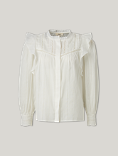 Bild von Bluse mit Velours LOFT