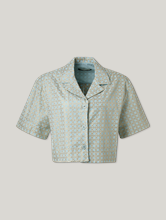 Image sur Blouse à manches courtes en coton