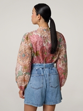 Bild von Bluse mit Seide