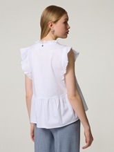 Image sur Top chemisier en coton