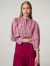 Image sur Blouse en coton TAYA