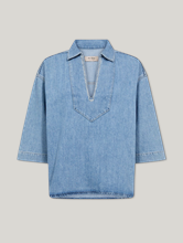 Bild von Bluse aus Denim ERLA
