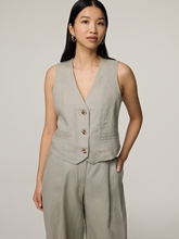 Image sur Gilet en lin