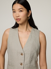 Image sur Gilet en lin