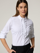 Bild von Hemdbluse mit Rüschen
