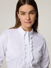 Bild von Hemdbluse mit Rüschen