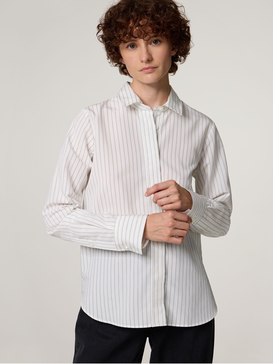 Bild von Hemdbluse aus Baumwoll-Voile