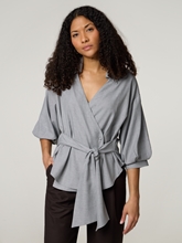 Bild von Wickelbluse mit Viskose