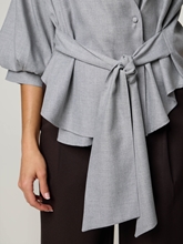 Bild von Wickelbluse mit Viskose