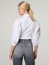 Bild von Schluppenbluse mit Rippen