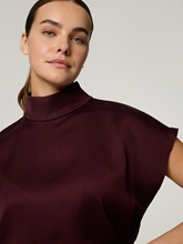 Bild von Blusenshirt aus Satin ALARIA