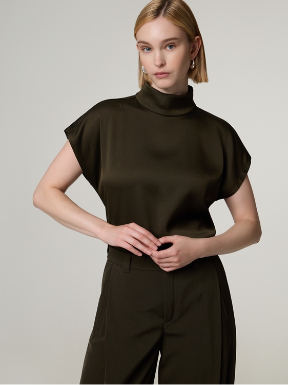 Image sur Chemisier en satin ALARIA