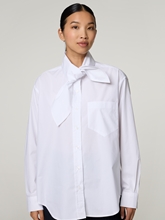 Bild von Schluppenbluse aus Baumwolle